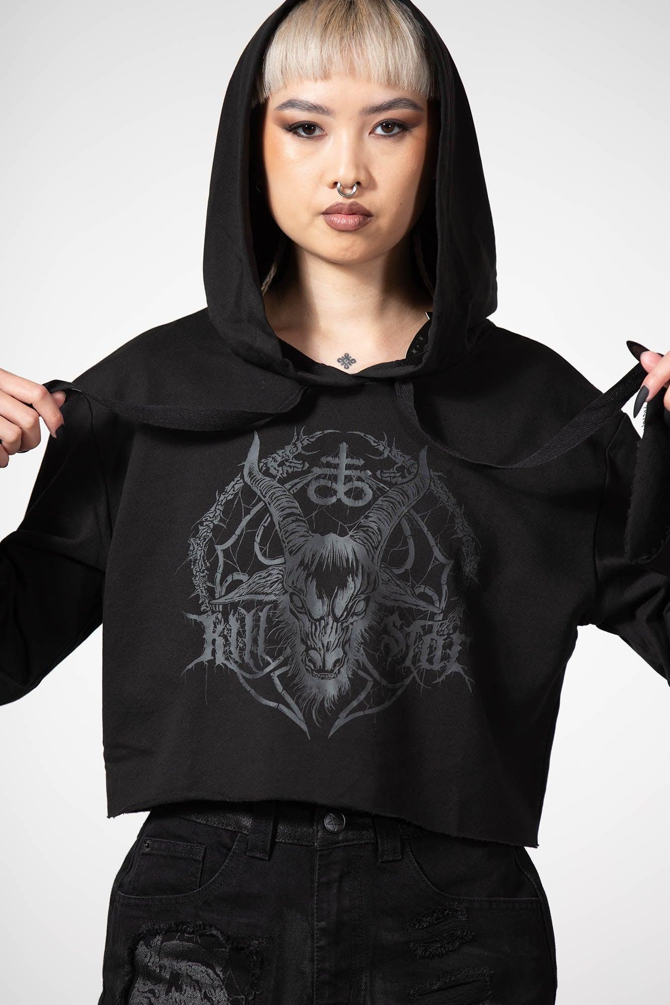 Lost It Cropped Hoodie - Resurrect Female Product Image