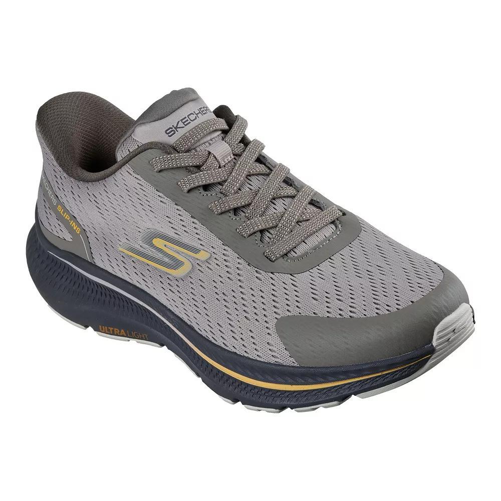 Skechers Hands Free Slip-ins GO RUN Consistent 2.0 Mens Athletic Shoes Brown Product Image