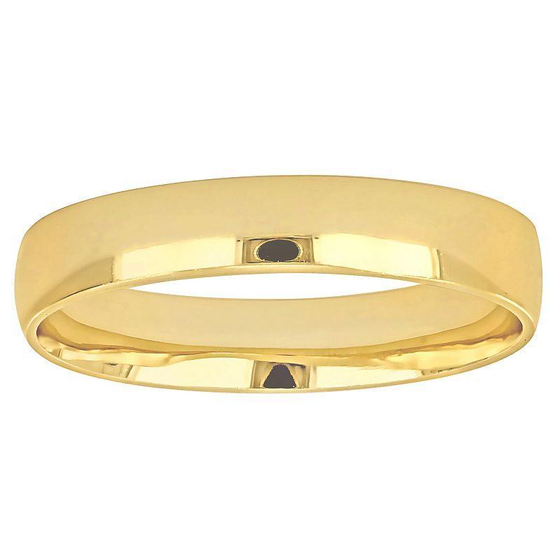 Stella Grace 14k Gold Mens 4 mm Polished Wedding Band, Womens Product Image
