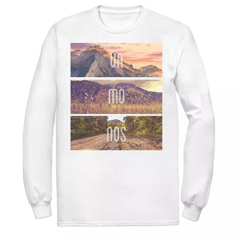 Men's Gonzales Vamonos Lanscape Portrait Stack Tee, Size: Large, Athletic Grey Product Image