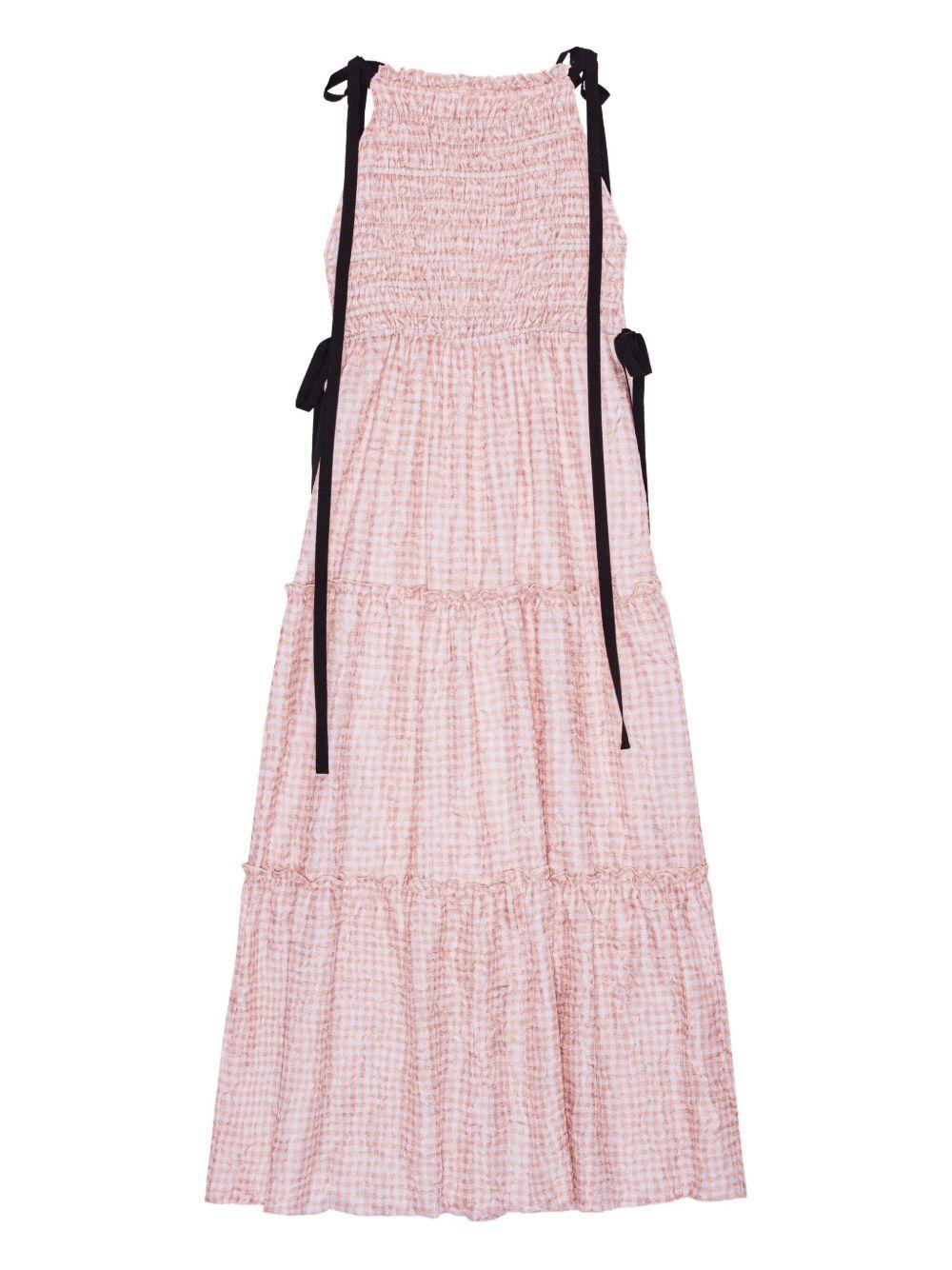 smocked tiered dress Product Image
