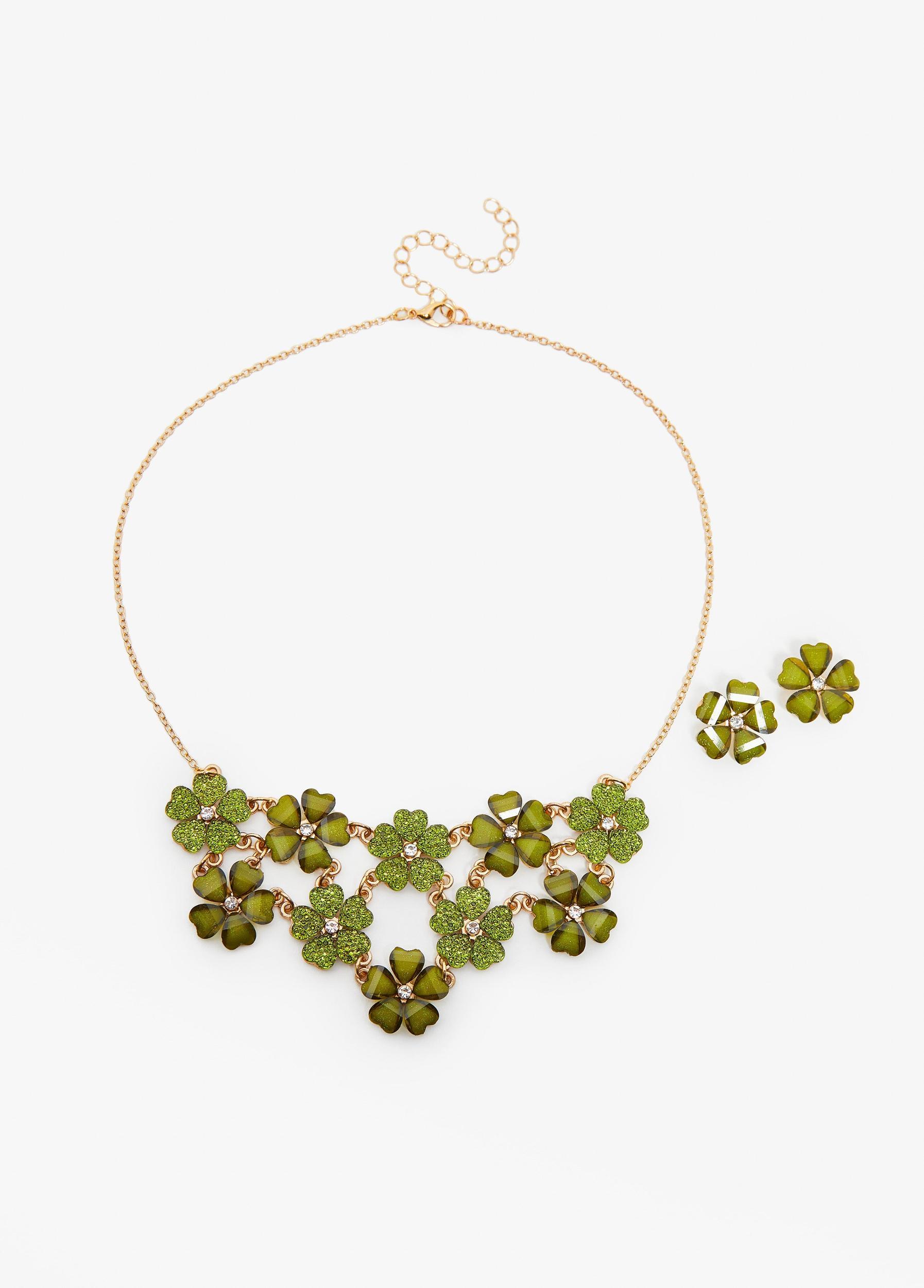 Flower Necklace Set Product Image