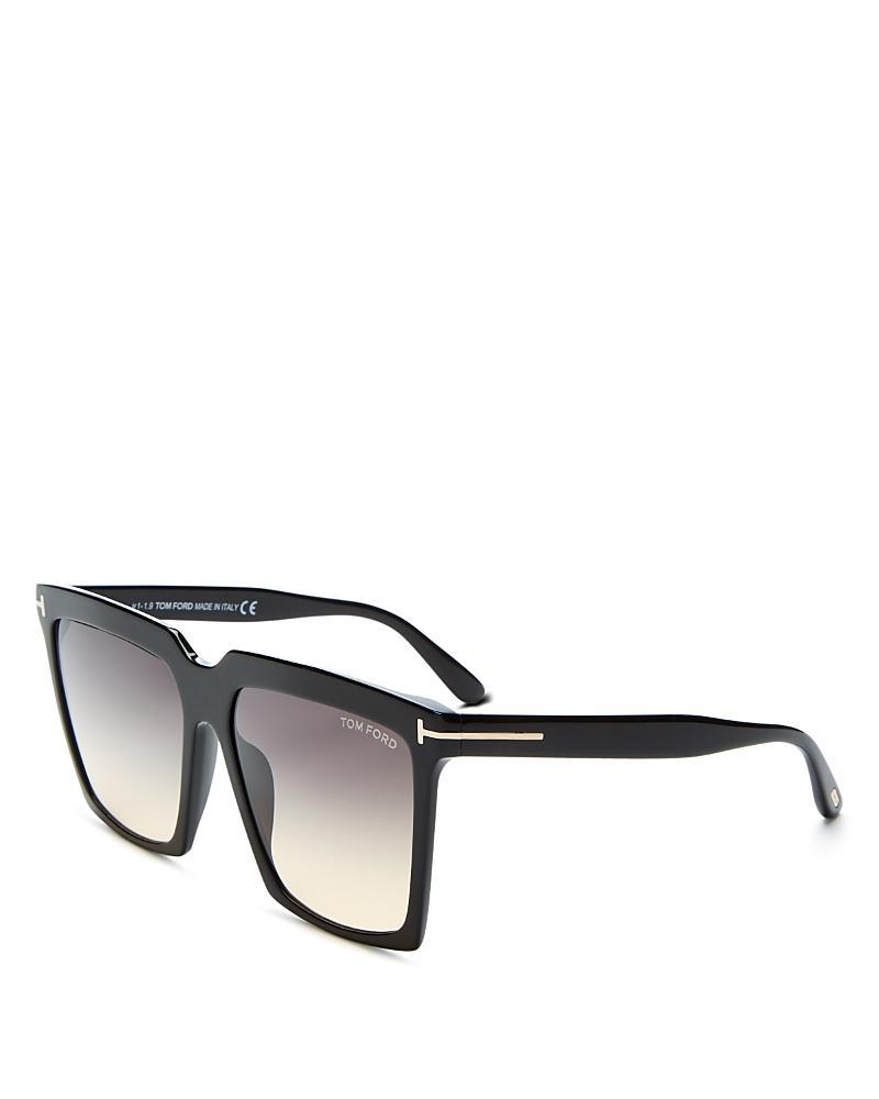 Tom Ford Sabrina Square Sunglasses, 58mm Product Image