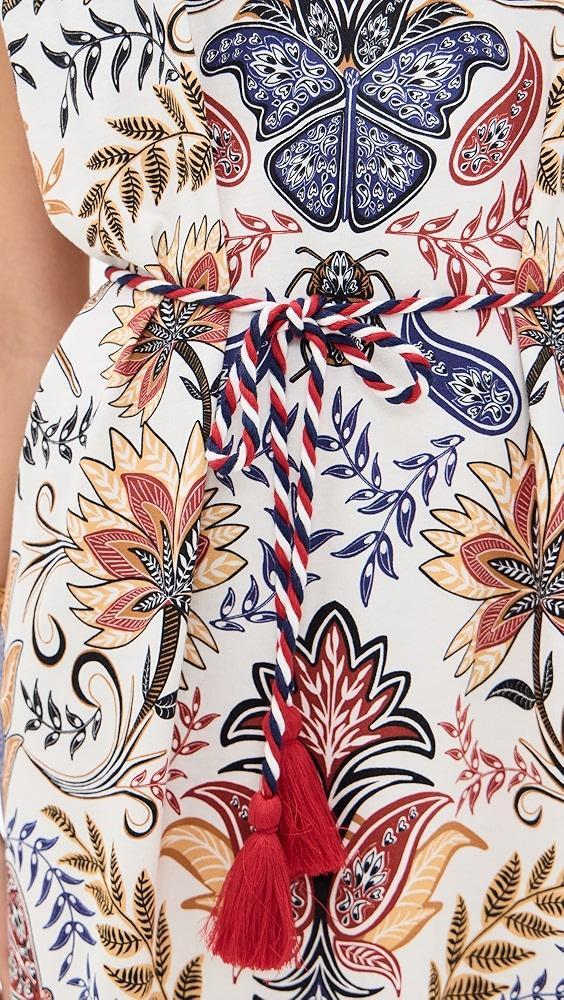 FARM Rio Glam Off-White Midi Dress | Shopbop Product Image
