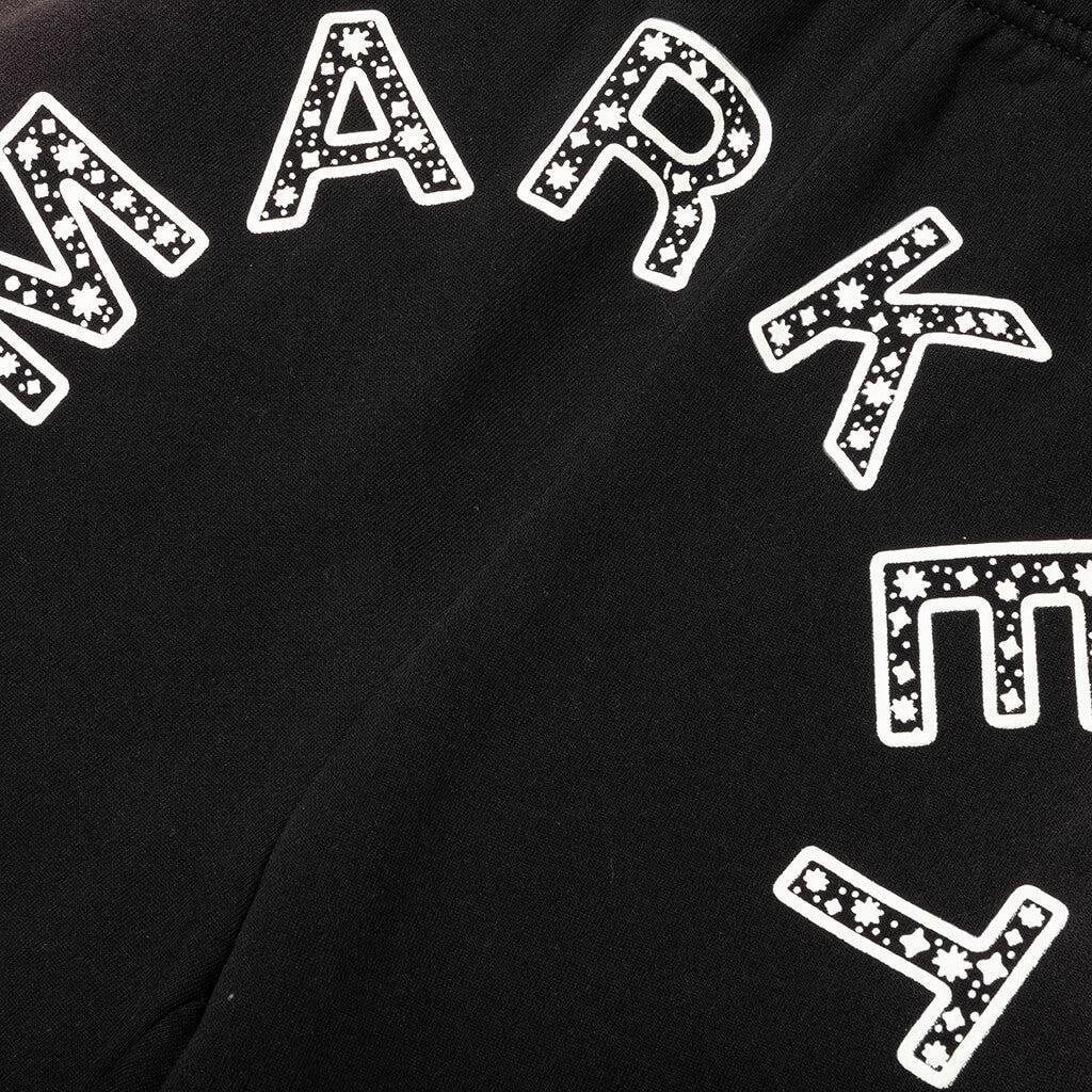 Starry Arc Fleece Short - Pirate Black Male Product Image