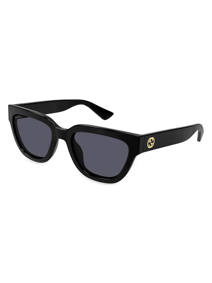 Gucci Womens Minimal GG 54mm Cat Eye Sunglasses Product Image