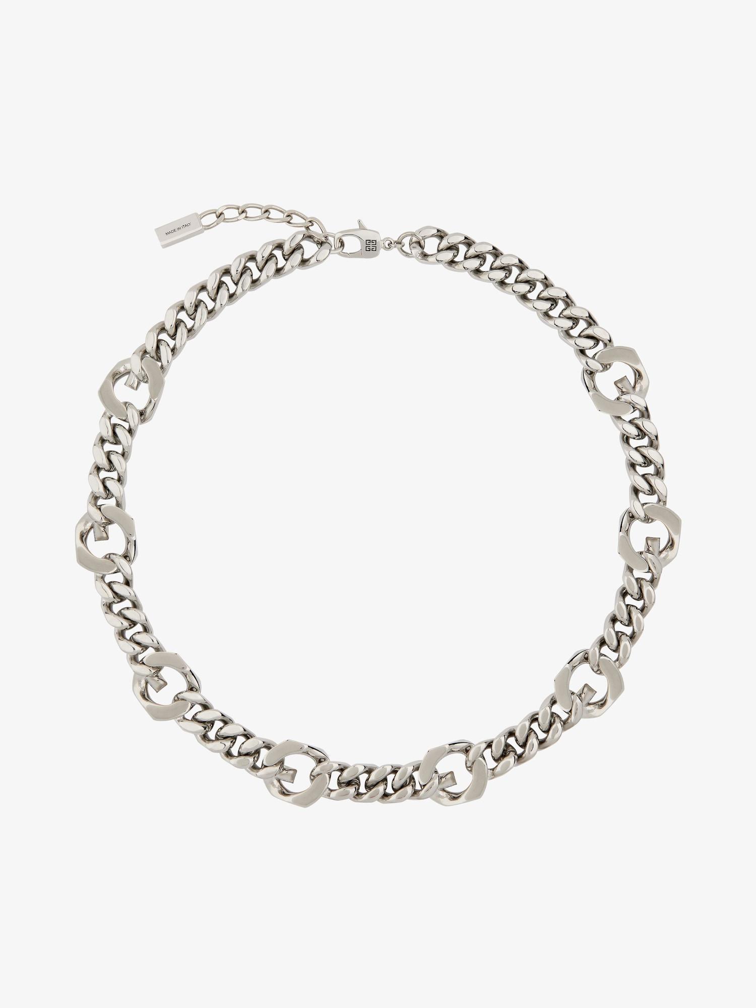 G Chain necklace in metal Product Image