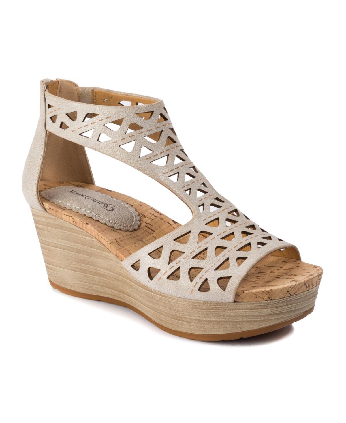 Baretraps Miriam Women's Wedge Sandals, Size: 9.5, White Product Image
