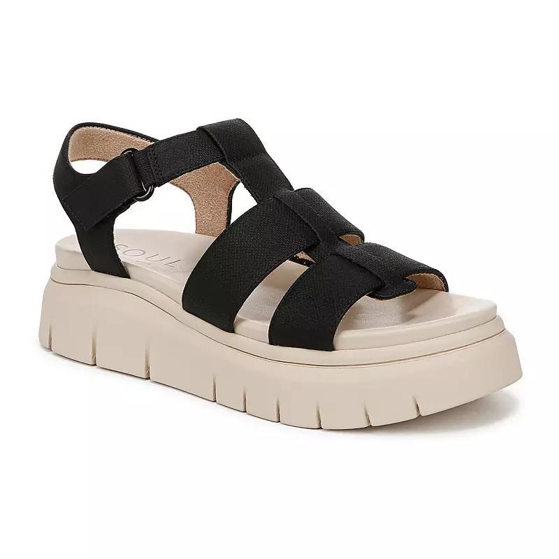 SOUL Naturalizer Pippa Women's Fisherman Sandals, Size: 7, Black Product Image