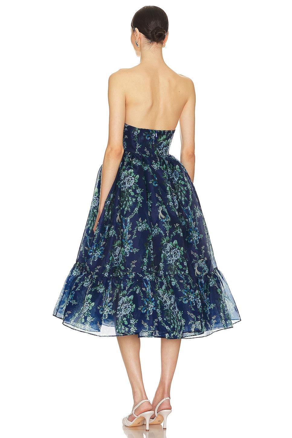 The French Puff Corset Dress Selkie Product Image
