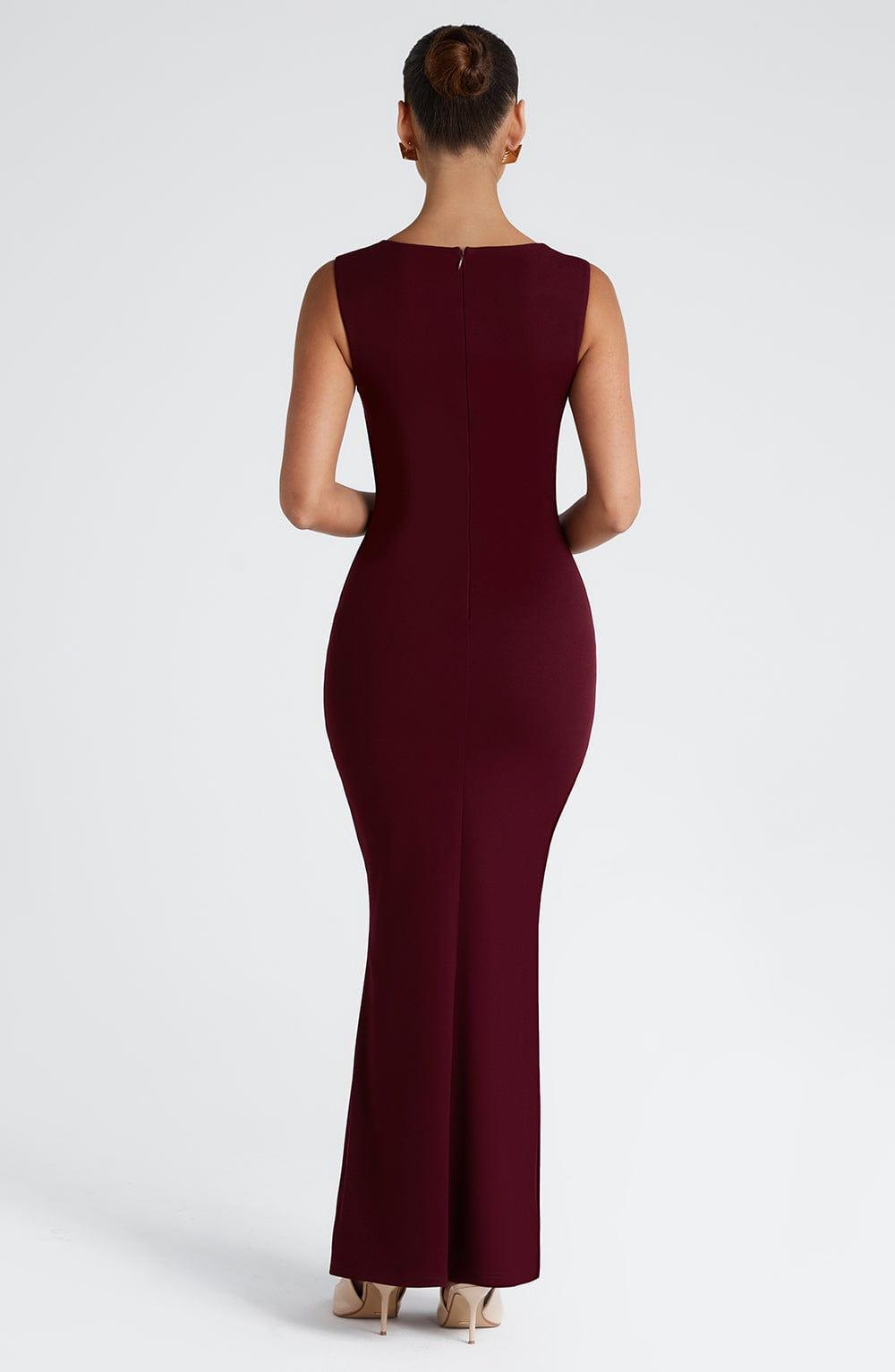 Helena Maxi Dress - Cherry Lacquer Product Image