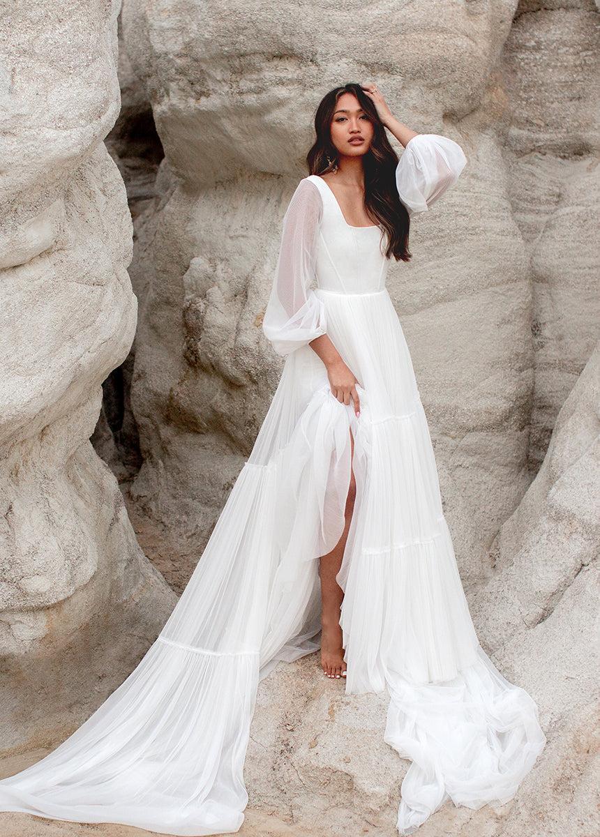 Natalya Bridal Gown in Lily Female Product Image