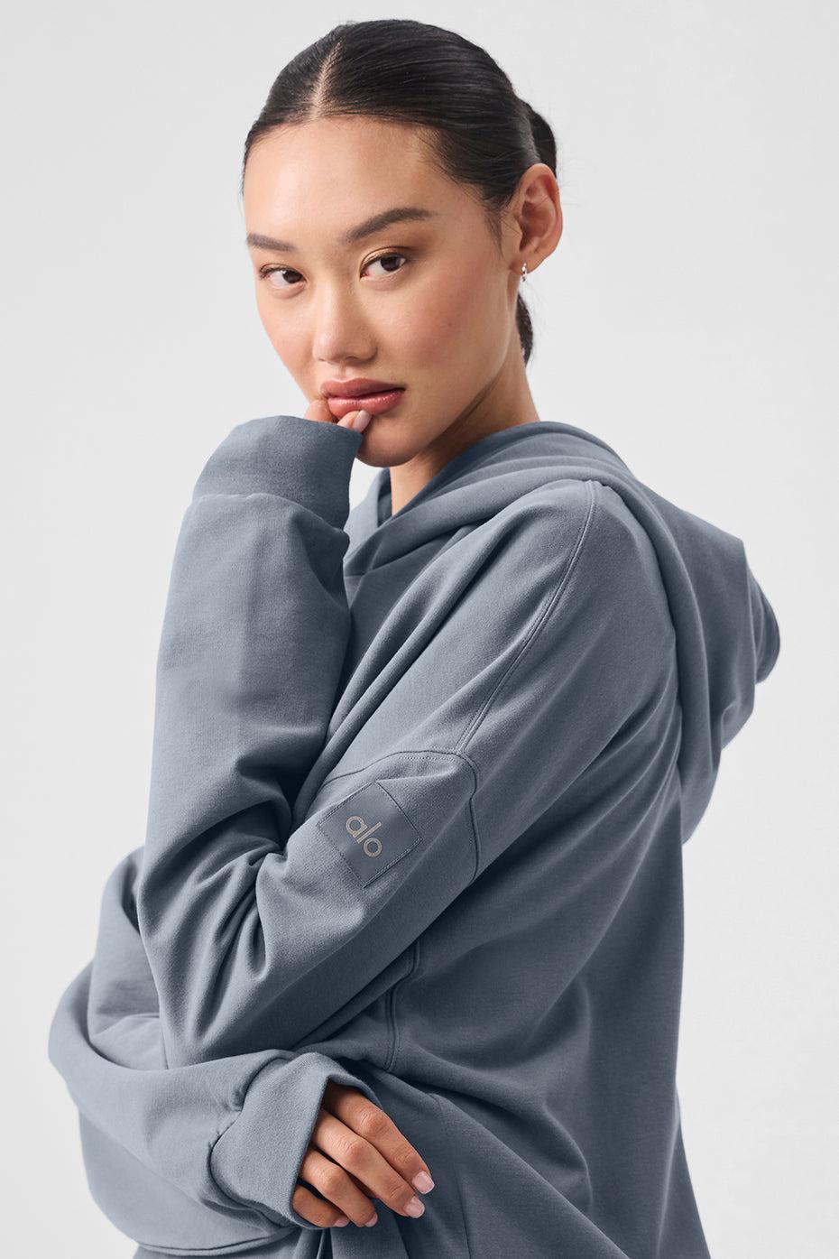 Double Take Hoodie - Steel Grey Product Image
