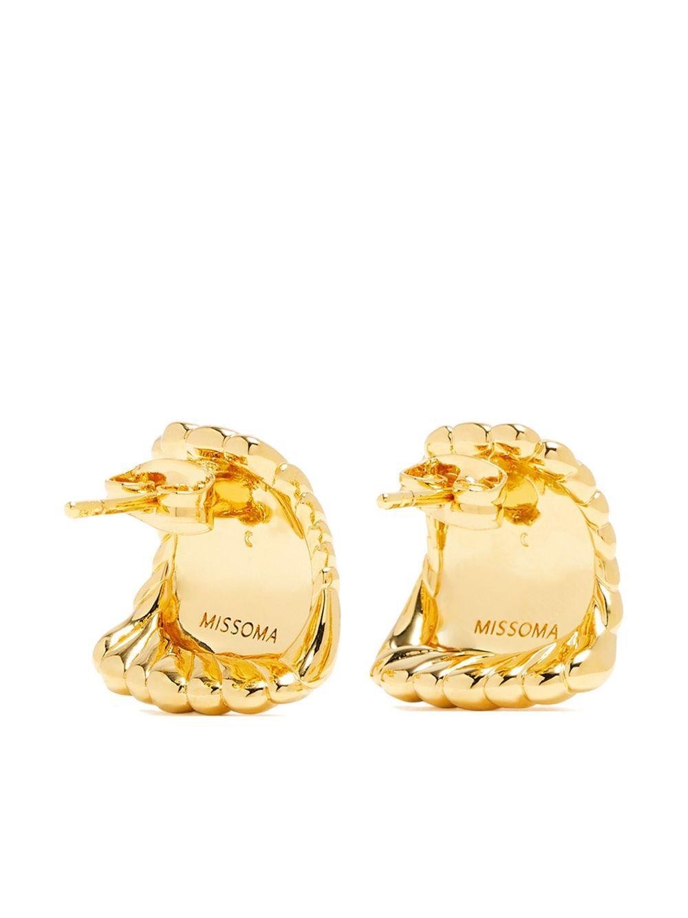 Ripple stud earrings Product Image