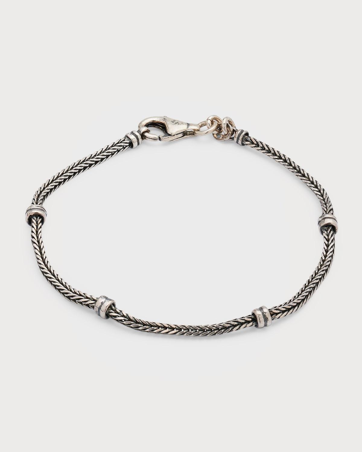 Jan Leslie Sterling Silver Herringbone Bracelet Product Image