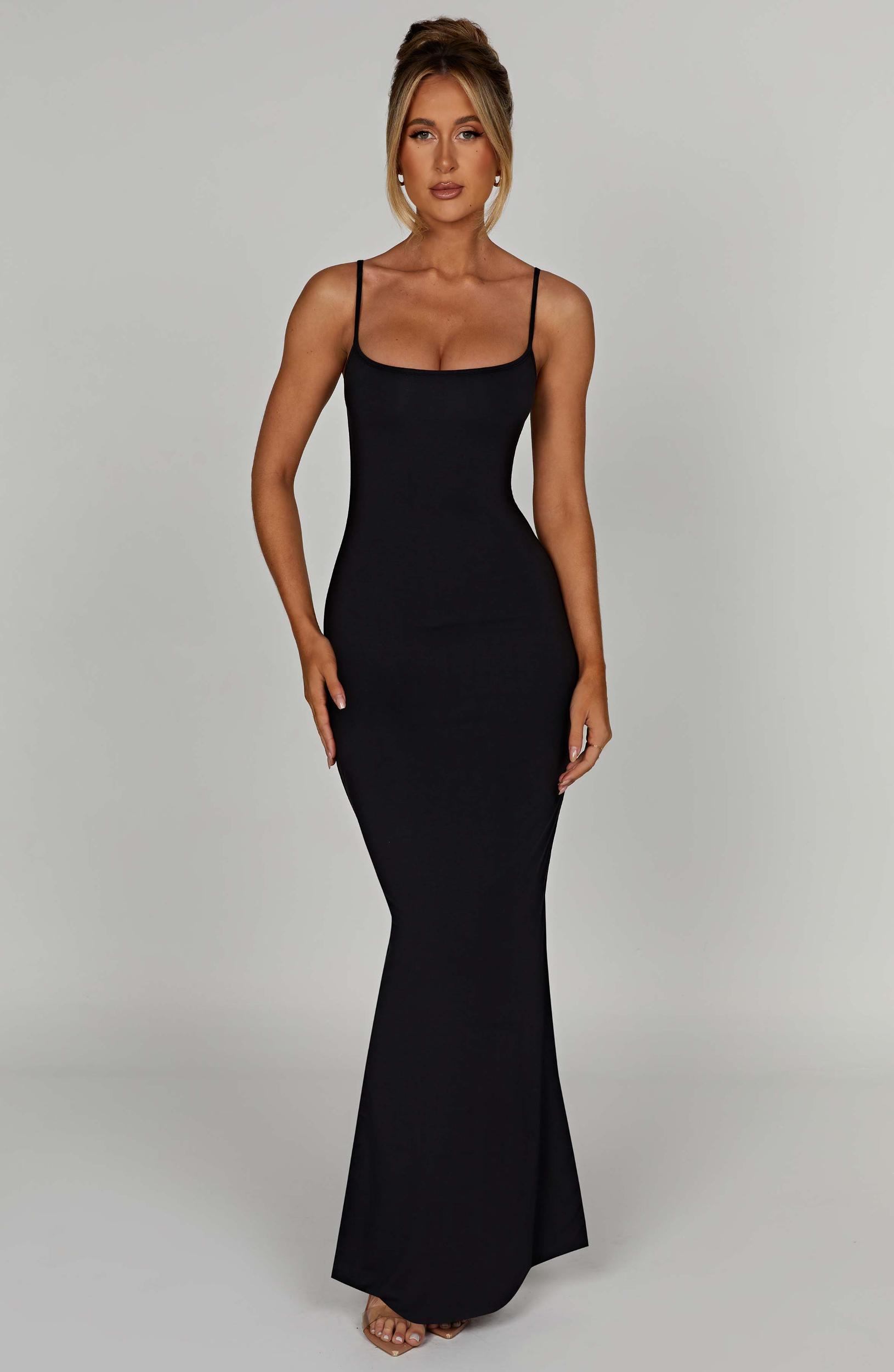 Saskia Maxi Dress - Cream Product Image