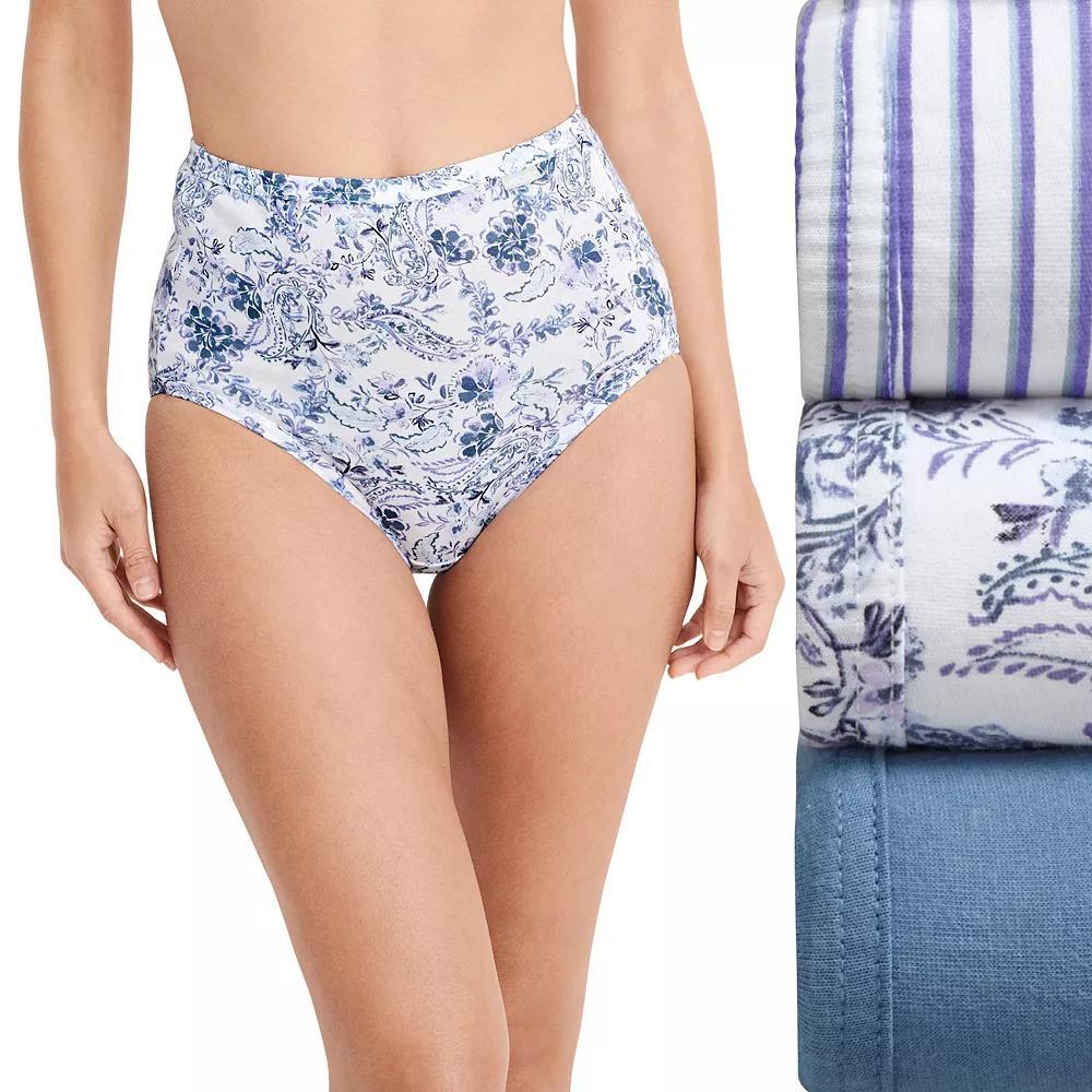 Plus Size Jockey Elance 3-pk. Briefs Panty Set 1486, Womens Product Image