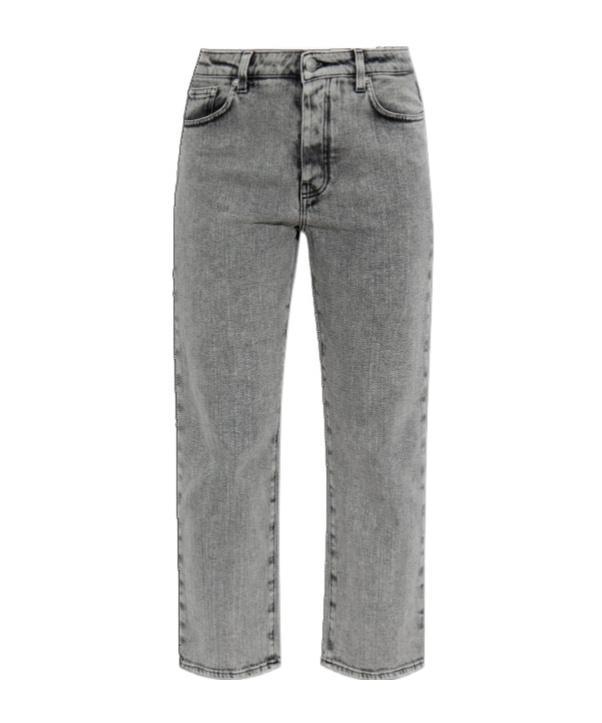 FABIANA FILIPPI Belt-loop Jeans In Gray Product Image