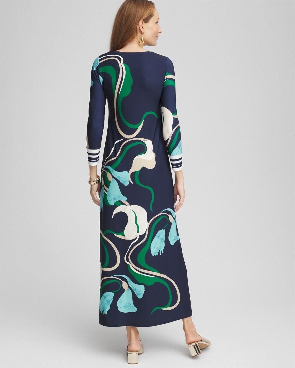 Long Sleeved Jersey Dress Product Image
