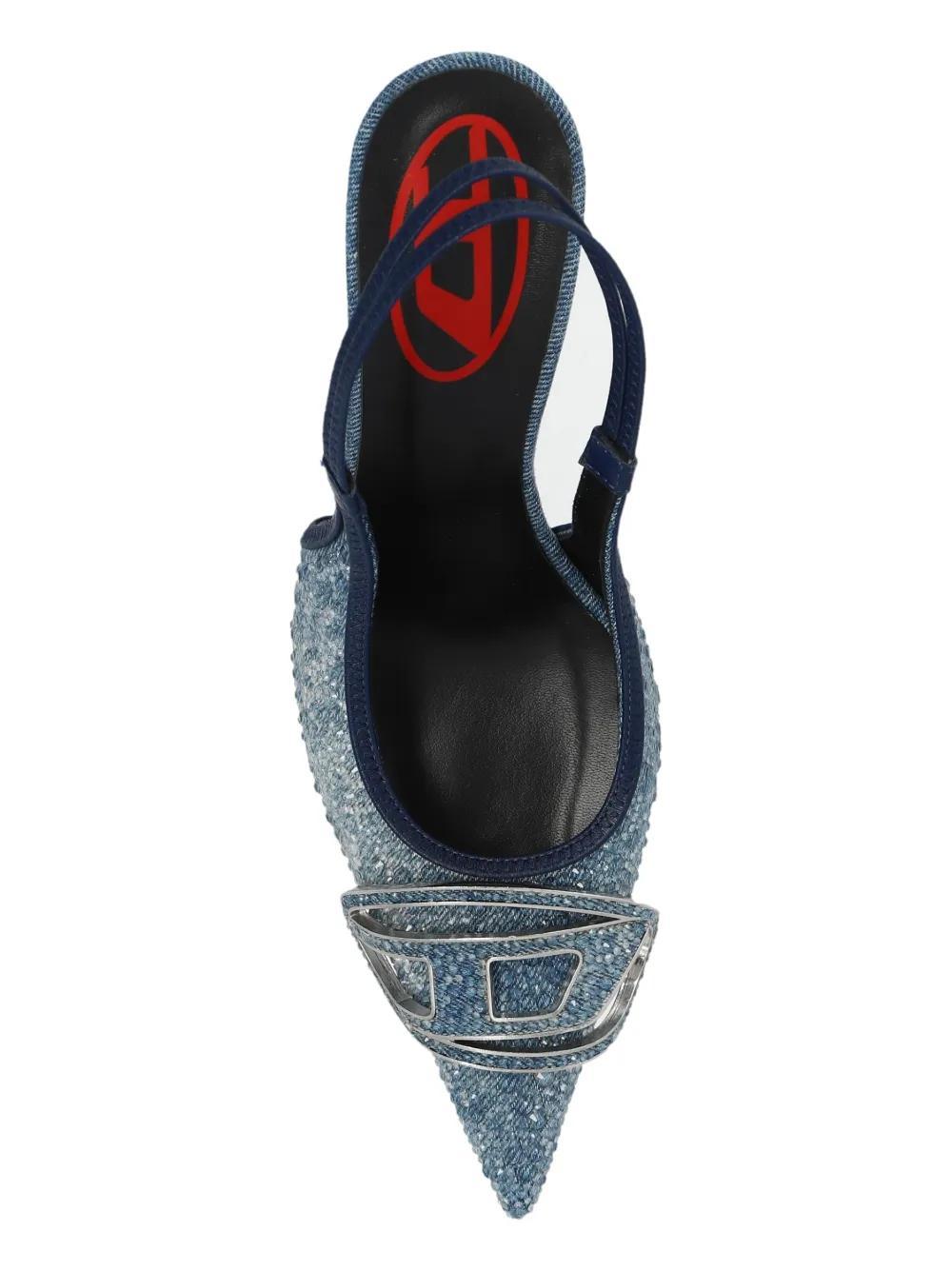 80mm D-Venus slingback pumps Product Image