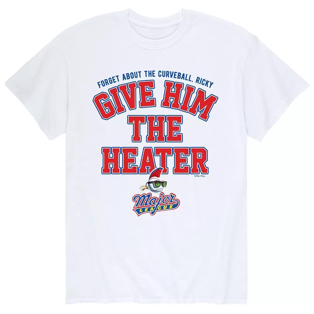 Mens Major League Give Him The Heater Baseball Tee Product Image