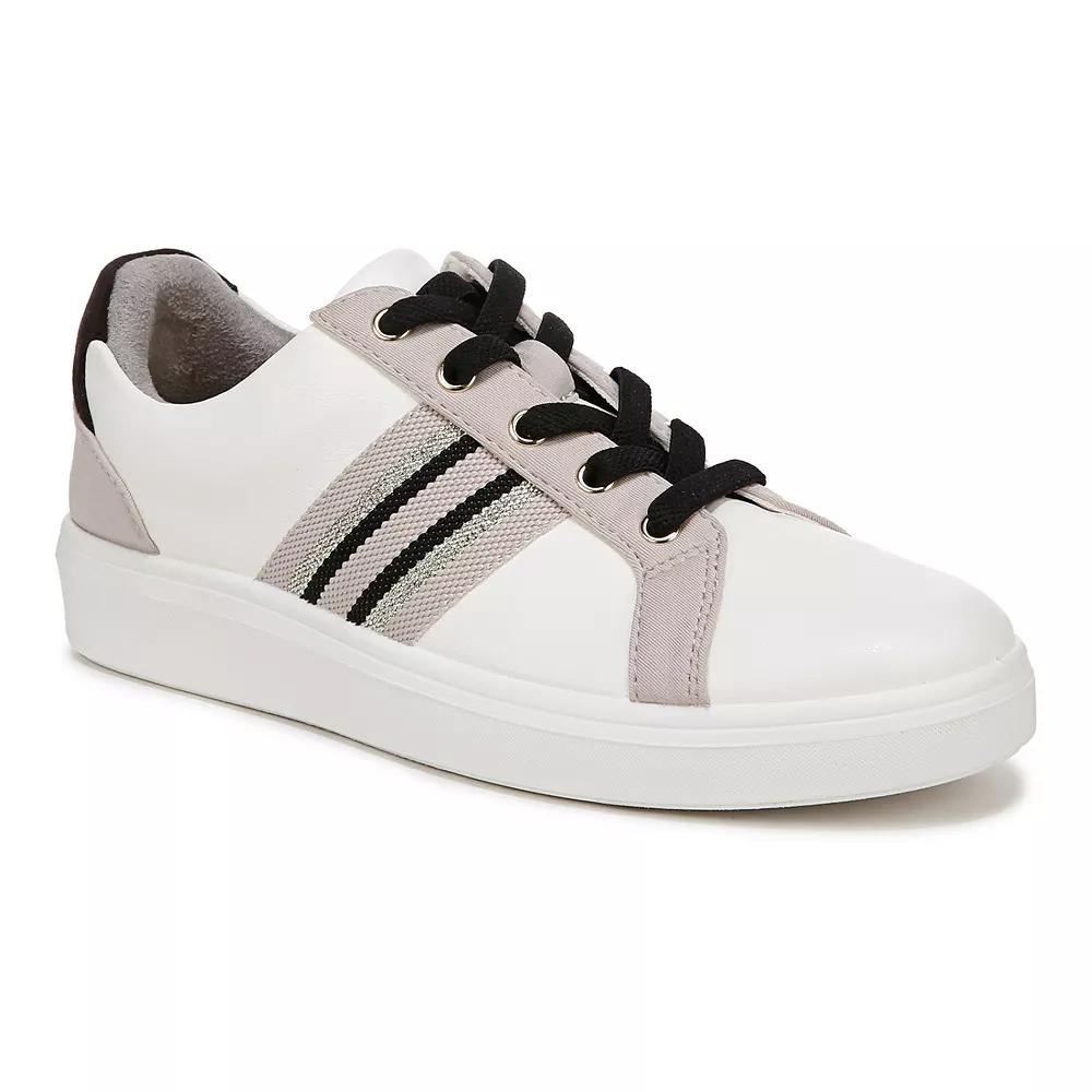LifeStride Happy Friday Women's Sneakers, Size: 11 Wide, White Black Product Image