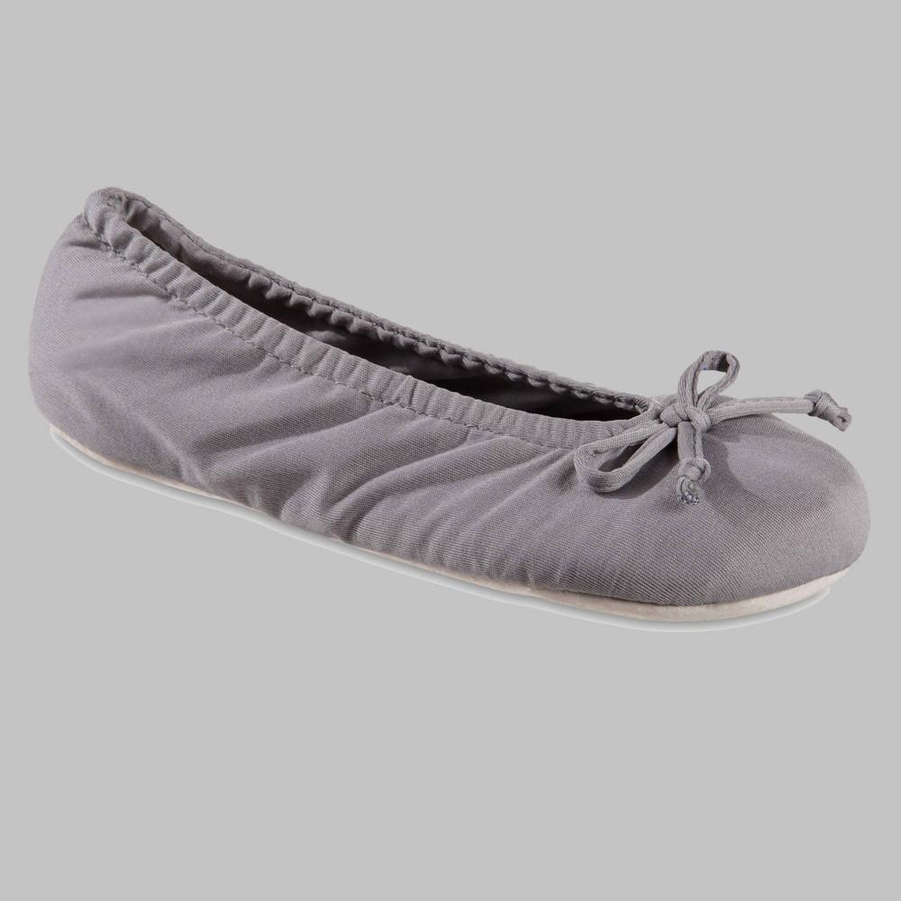 Isotoner Women's Classic Ballerina Slippers - Pink L Product Image