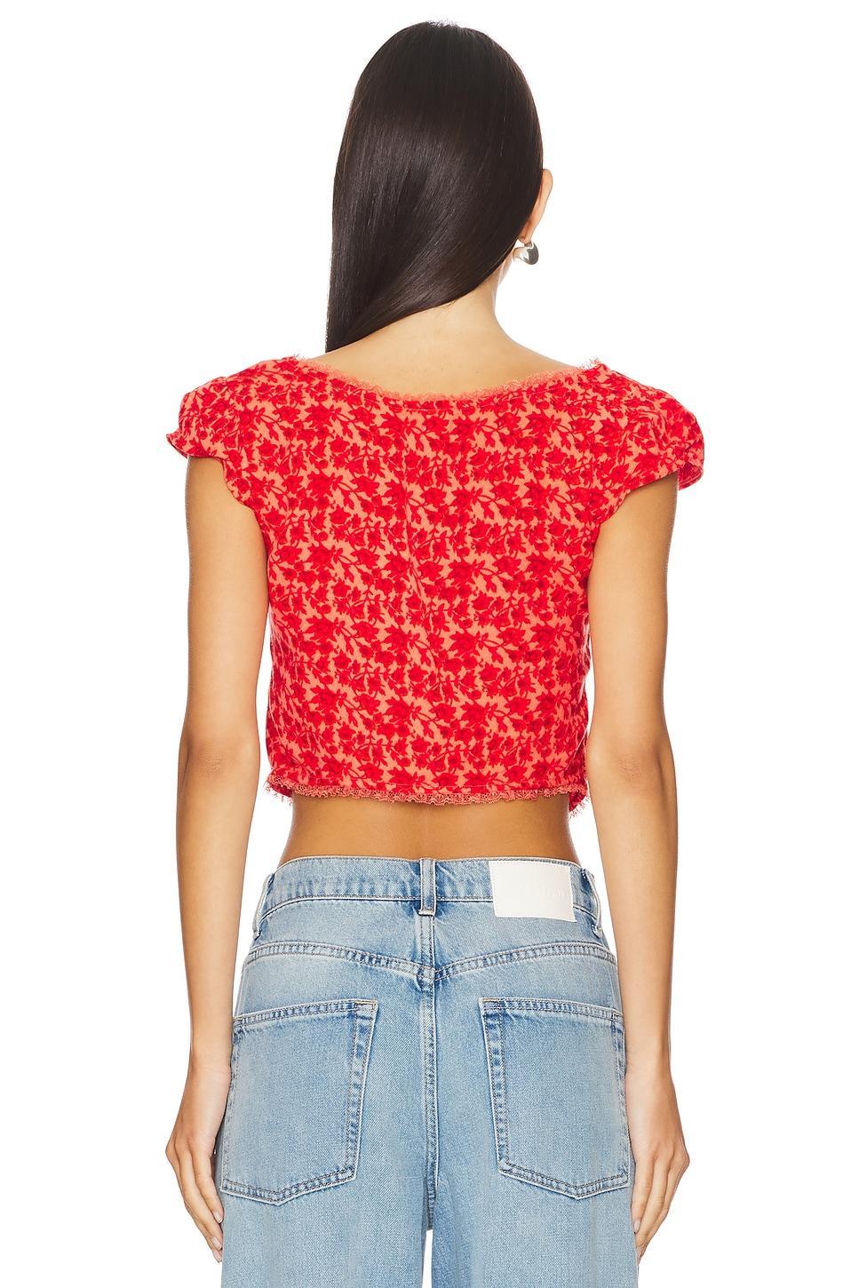 Faye Printed Top Free People Product Image