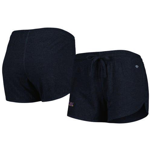Womens Colosseum Heather Black LSU Tigers Simone Core Shorts Product Image