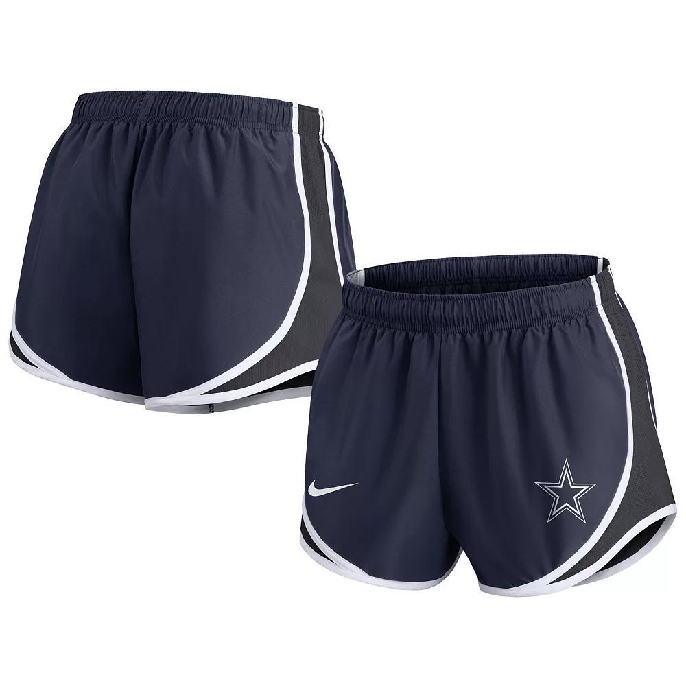 Women's Nike Navy Dallas Cowboys Plus Size Tempo Shorts, Size: 2XL, Blue Product Image