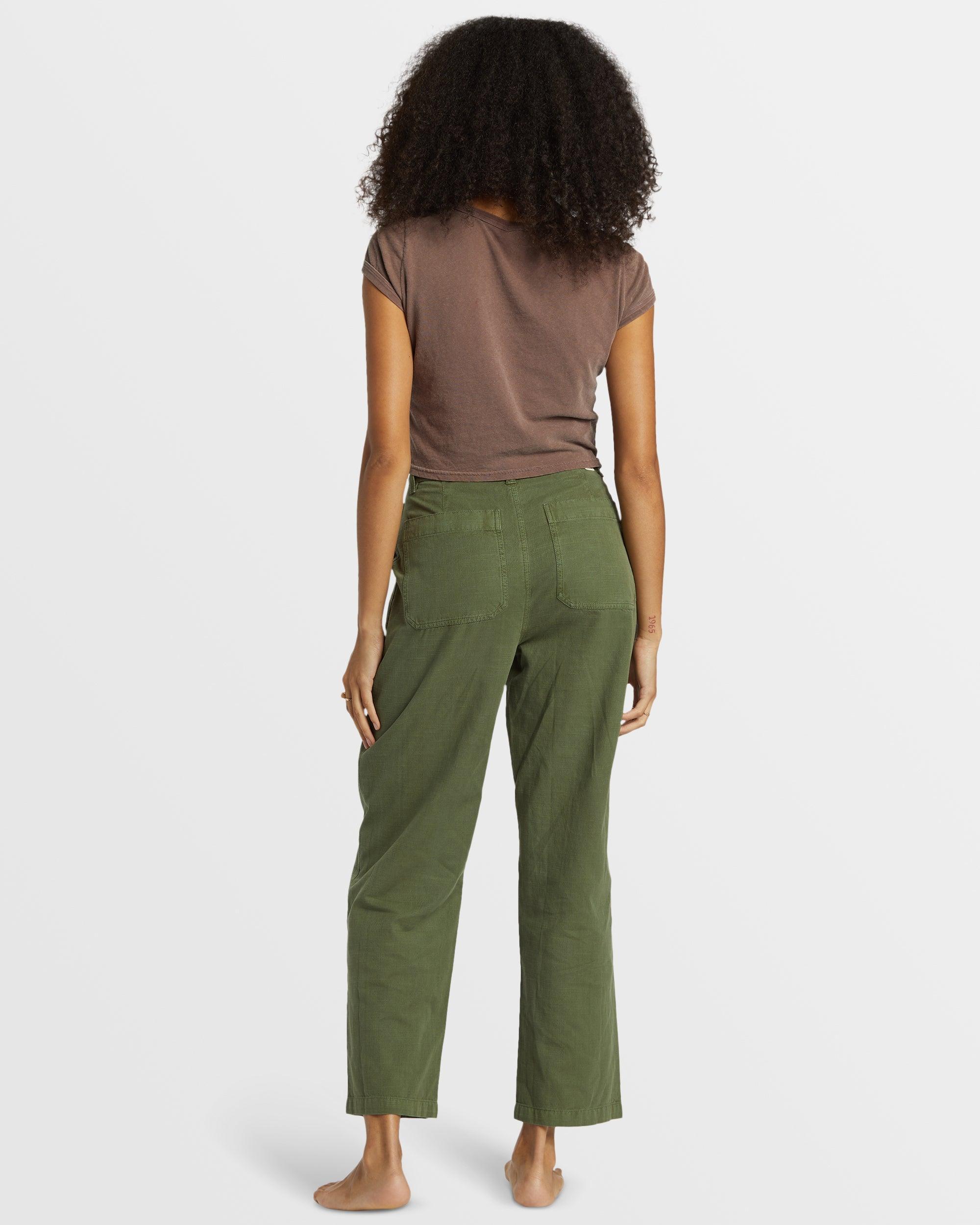 Stay Grounded Straight-Leg Pants - Treehugger Female Product Image