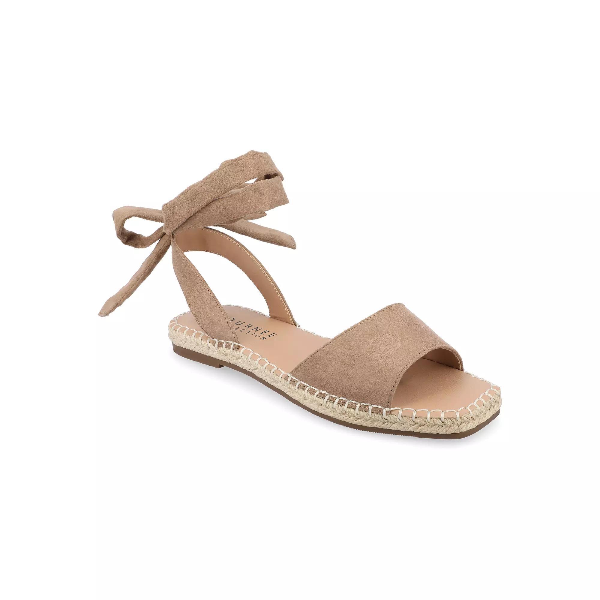 Journee Emelie Womens Espadrille Sandals Purple Product Image