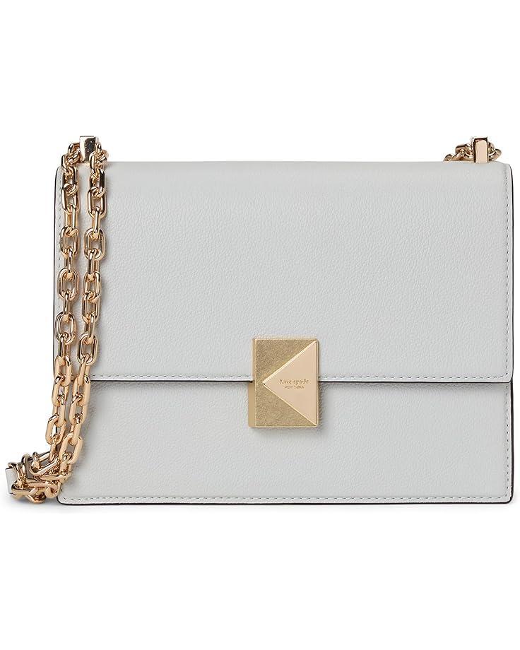 Tribeca Pebbled Leather Mini Flap Chain Crossbody Product Image