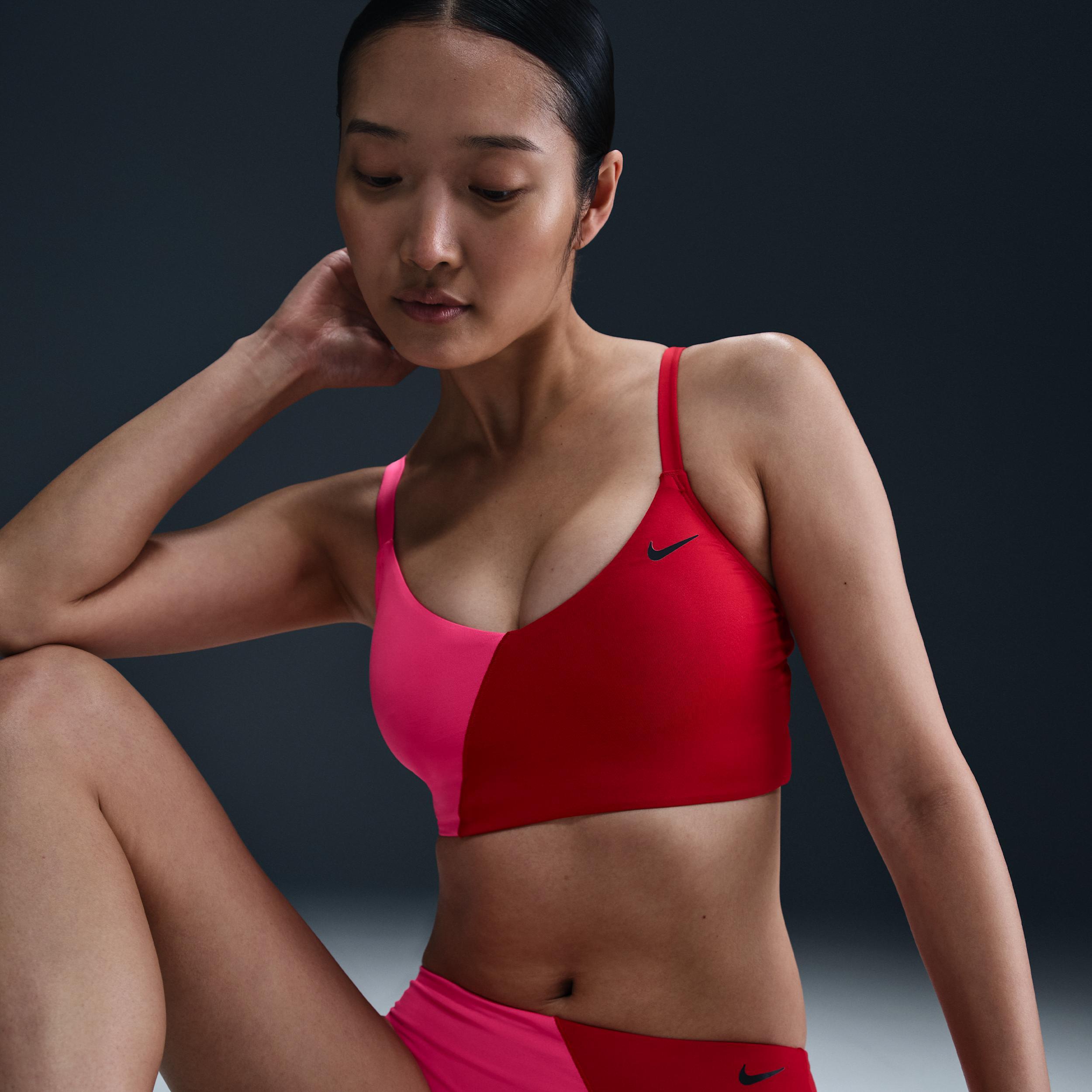 Nike Women's Swim V-Neck Midkini Product Image