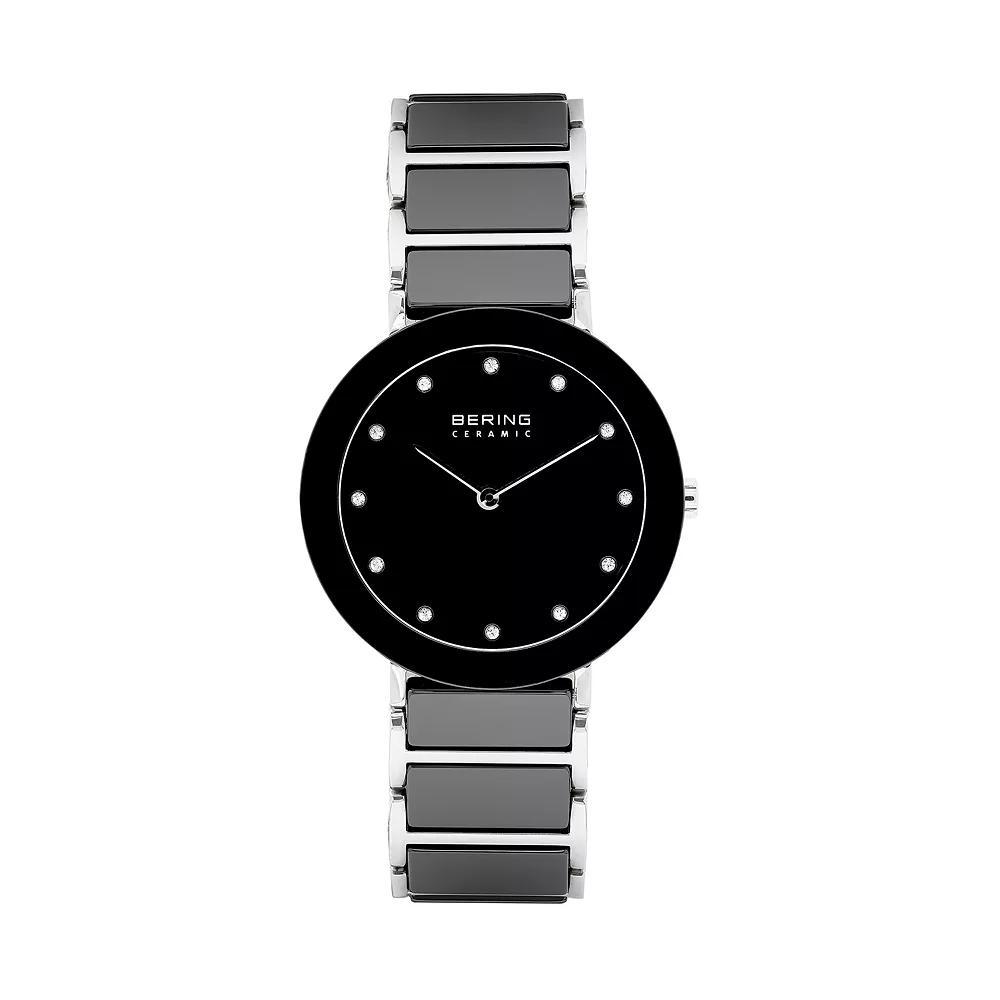 BERING Women's Black Ceramic Link Watch - 11435-749, Size: Medium Product Image