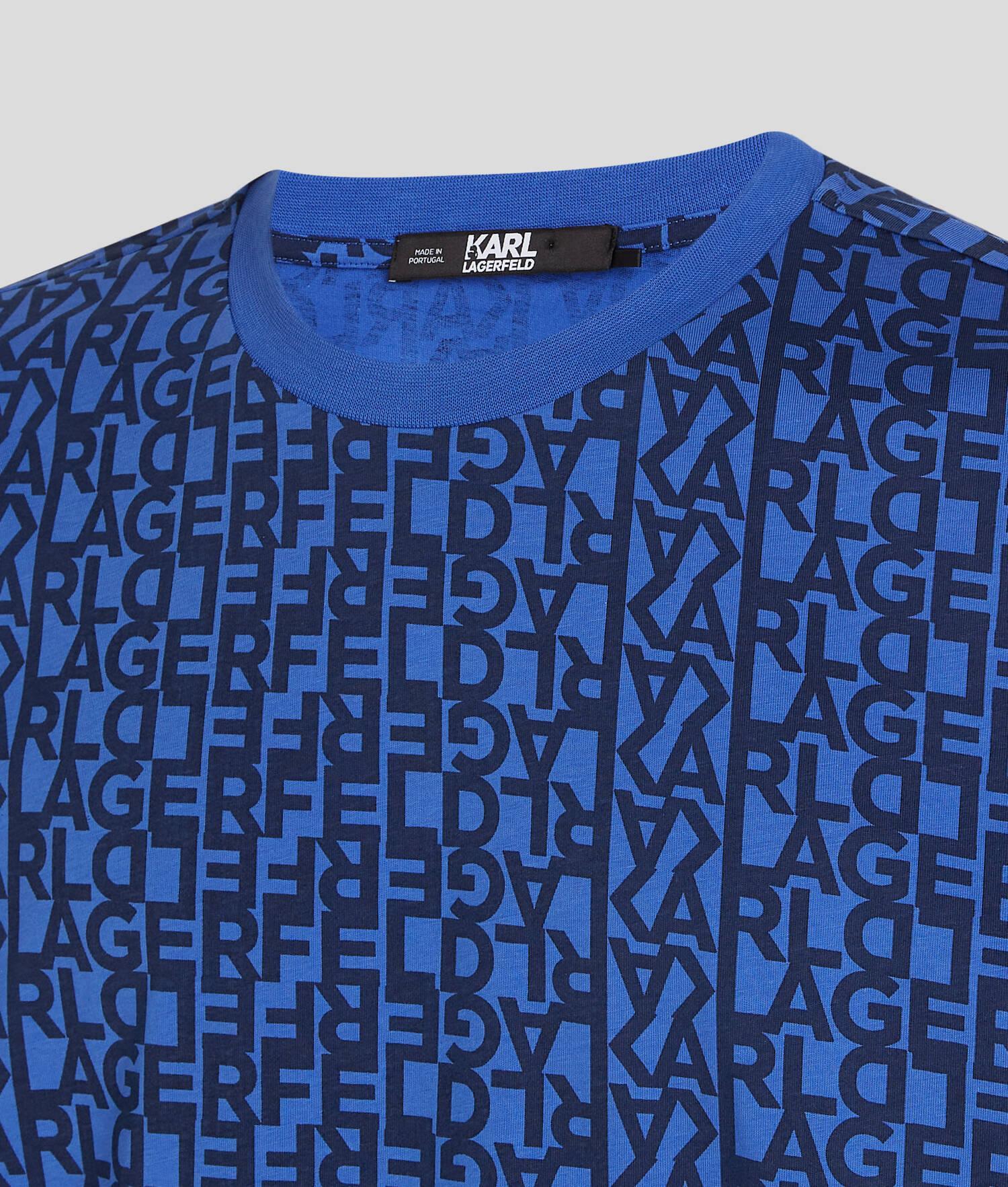 ALL-OVER KARL LOGO T-SHIRT Product Image