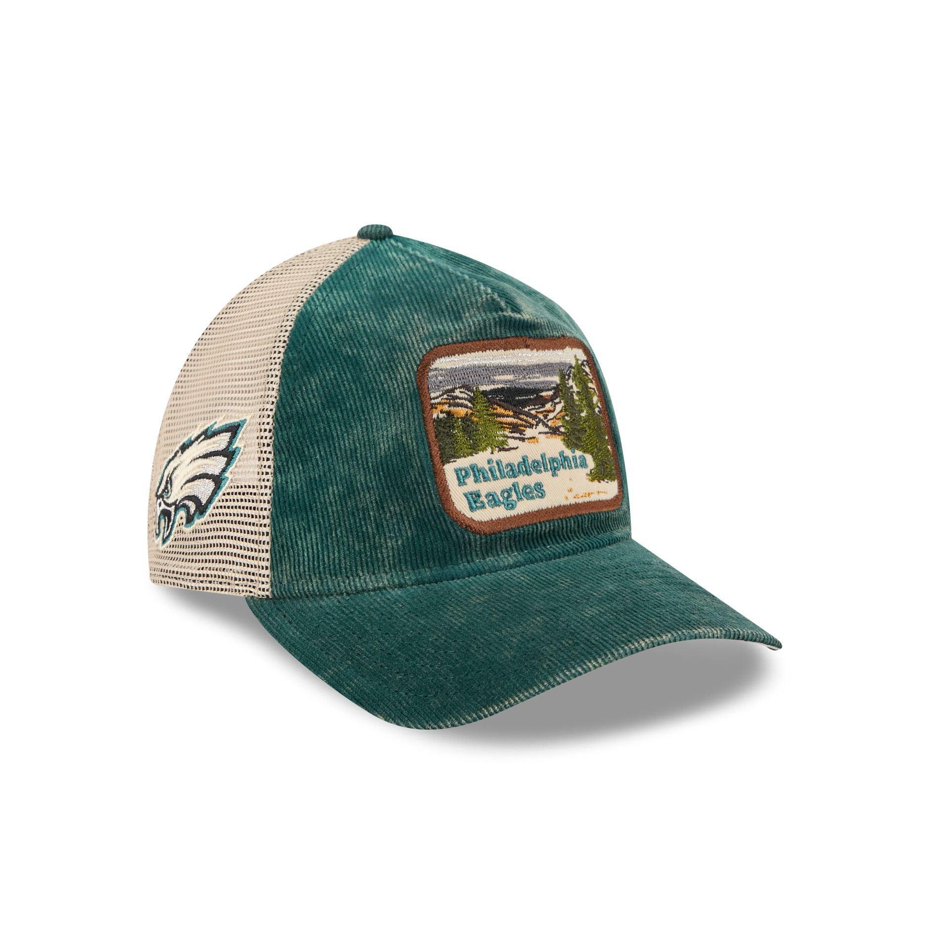Dallas Cowboys Vintage Landscape 9TWENTY A-Frame Trucker Hat Male Product Image