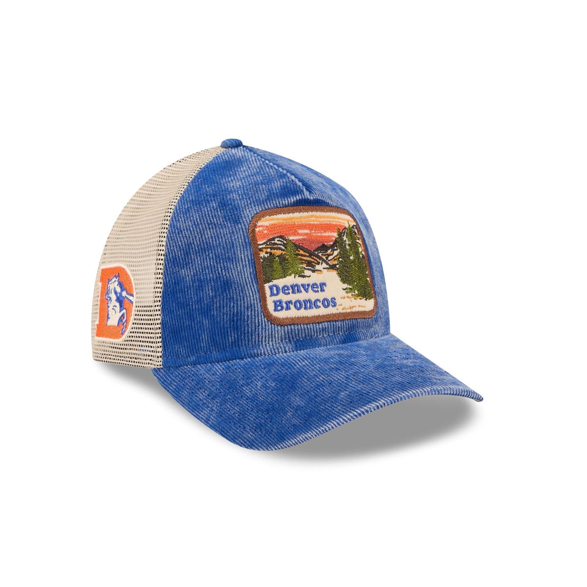 Seattle Mariners Vintage Landscape 9TWENTY A-Frame Trucker Hat Male Product Image
