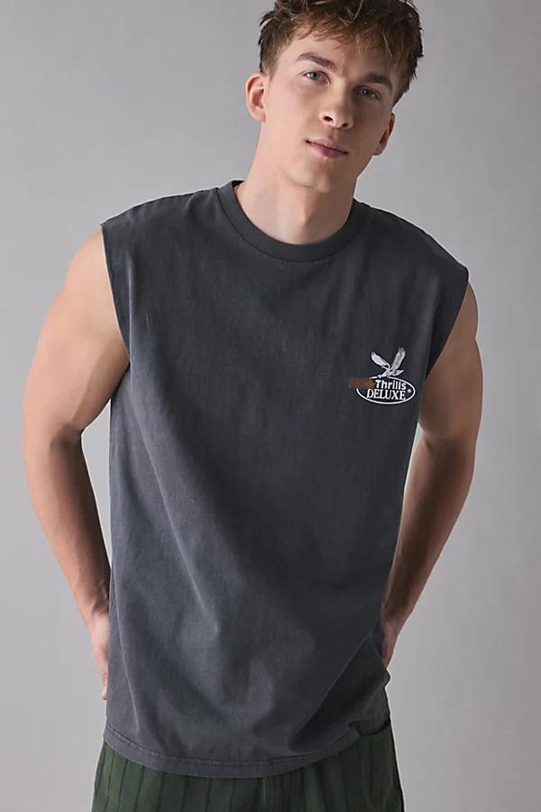 THRILLS Deluxe Graphic Muscle Tee Mens at Urban Outfitters Product Image