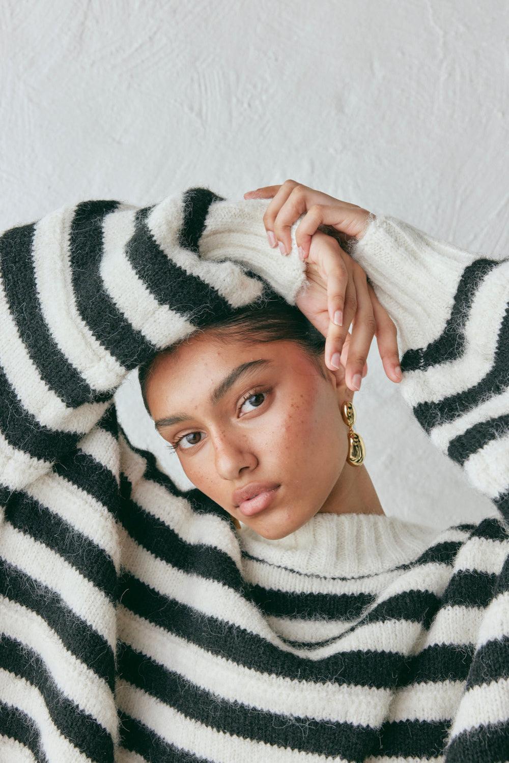 Sam Knit Jumper Stripe Product Image