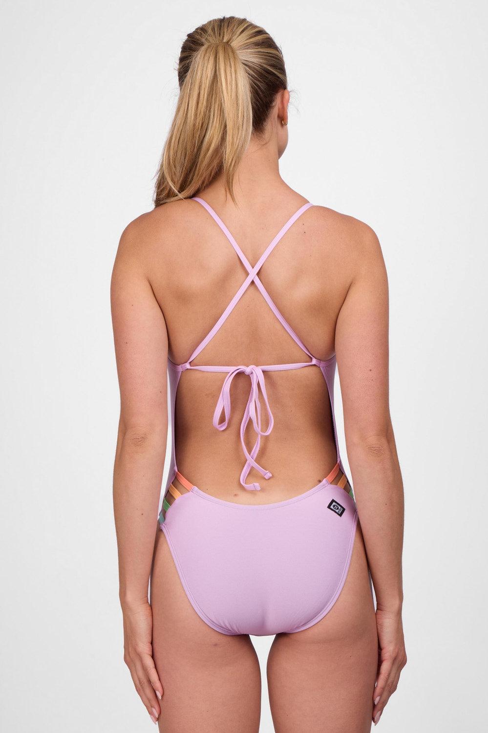 Gavin One Piece Swimsuit - Navy Contrast Female Product Image