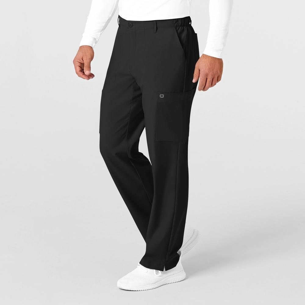 Wink W123 Men's Flat Front Cargo Scrub Pant Product Image