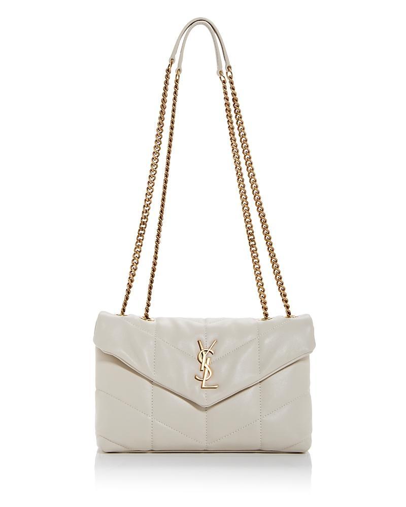 Womens Puffer Toy Shoulder Bag in Quilted Lambskin Product Image