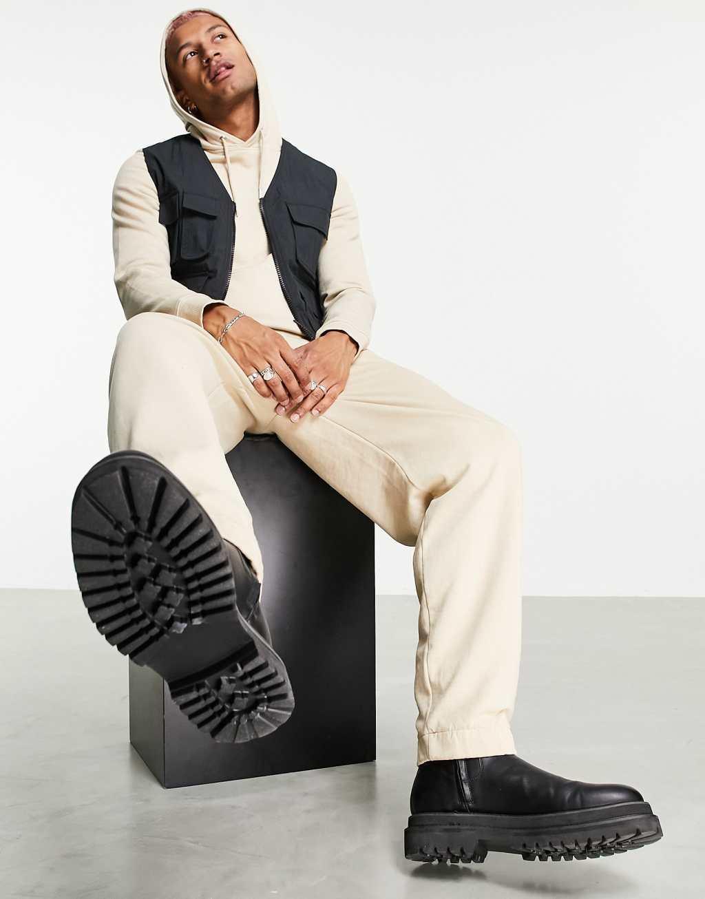 ASOS DESIGN utility vest with pockets Product Image