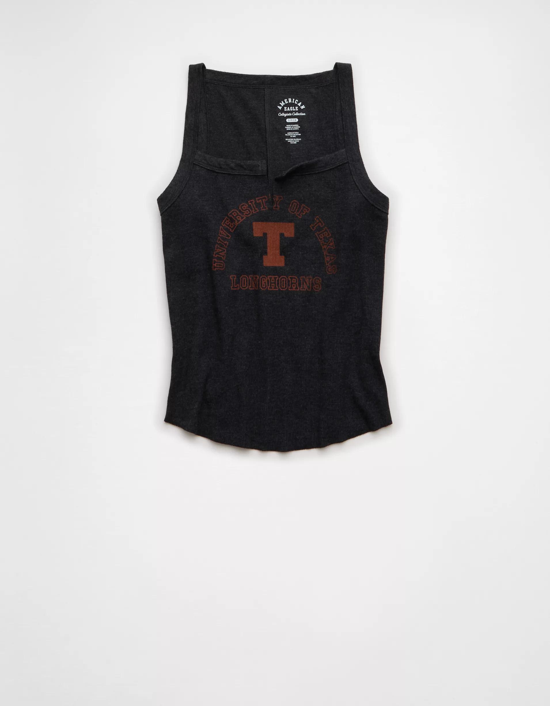 AE Texas Longhorns Graphic Notch Neck Tank Top Product Image