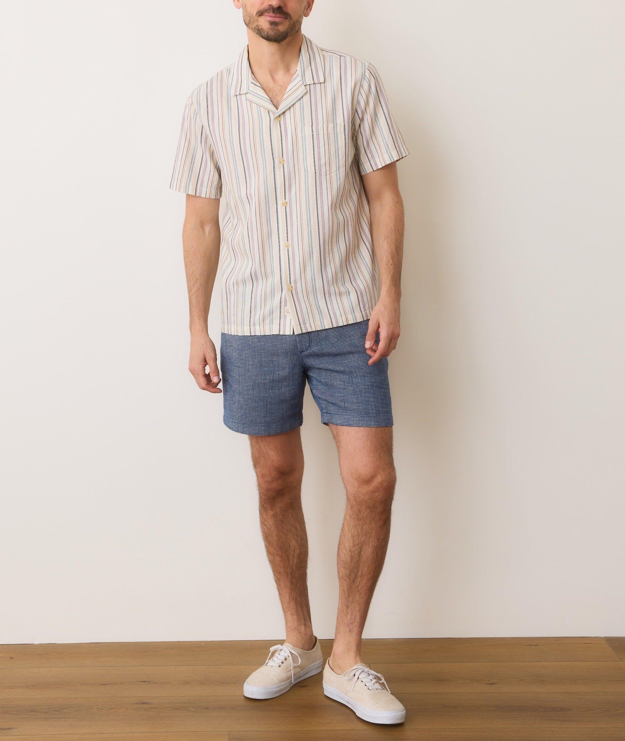 Stretch Selvage Short Sleeve Shirt Product Image