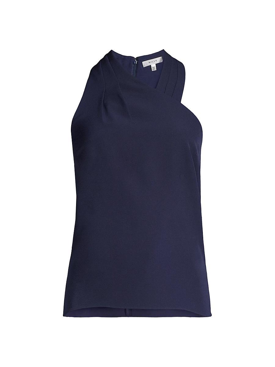 Milly Preston Cady Asymmetric Halter Top Product Image