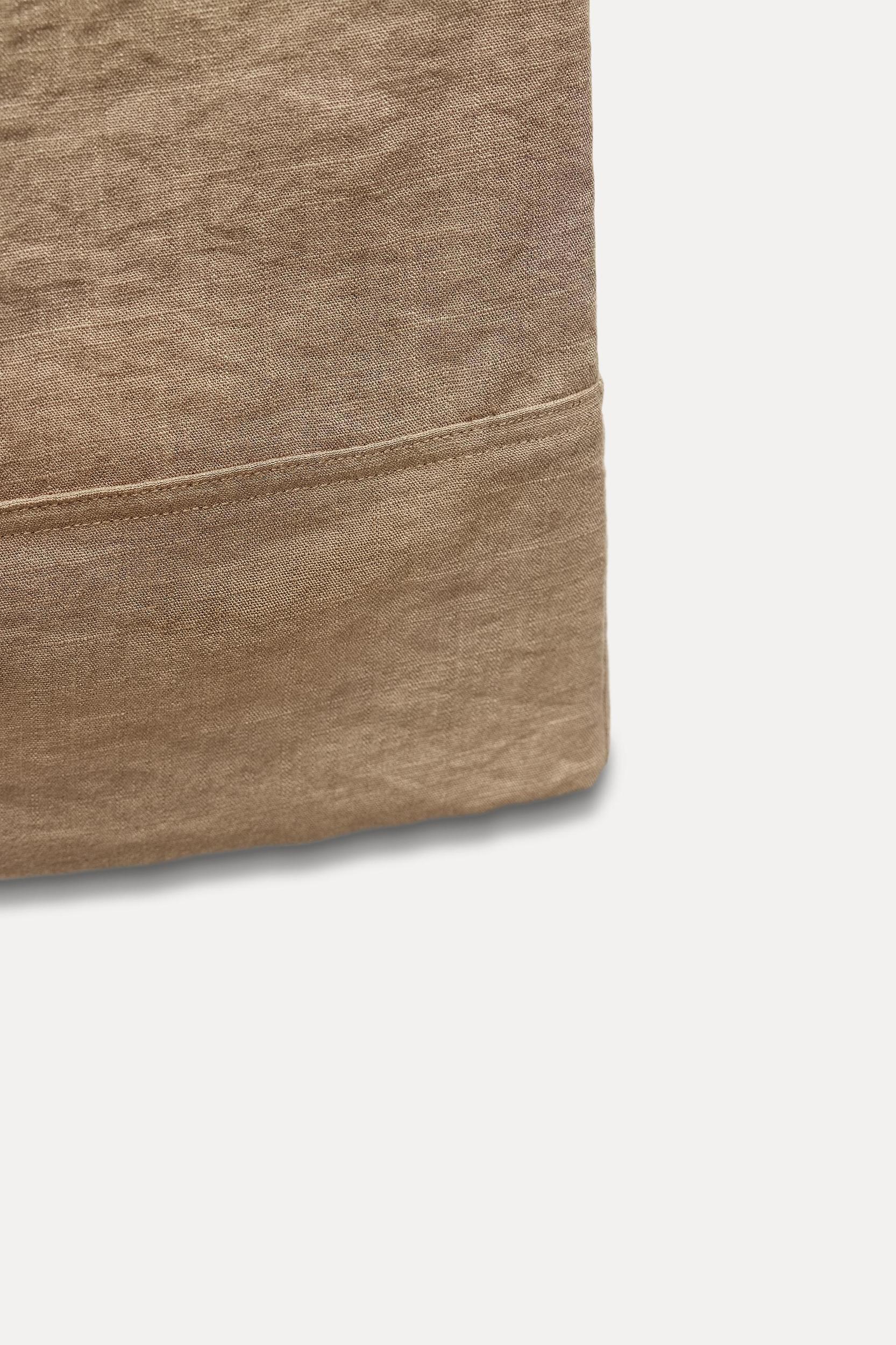 RUSTIC PAJAMA-STYLE PANTS Product Image