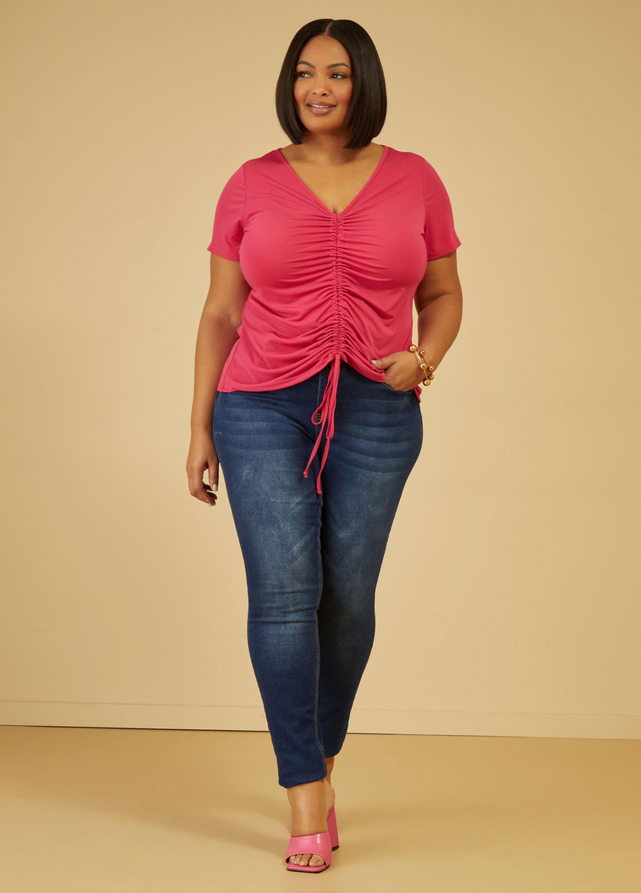 Drawstring Knit Top Female Product Image