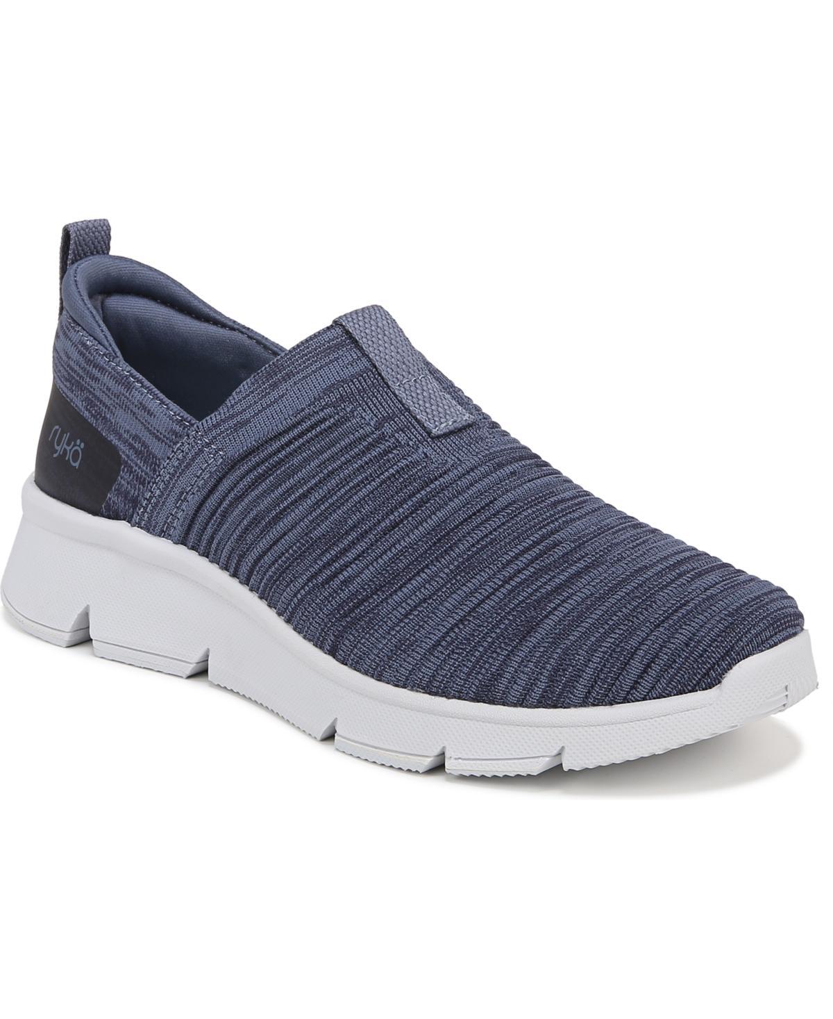 Ryka Captivate Women's Slip-on Sneakers, Size: 6 Wide, Black Grey Product Image